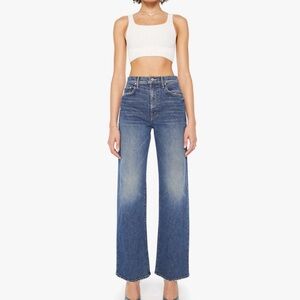 MOTHER Blue Flare & Wide Leg Jeans